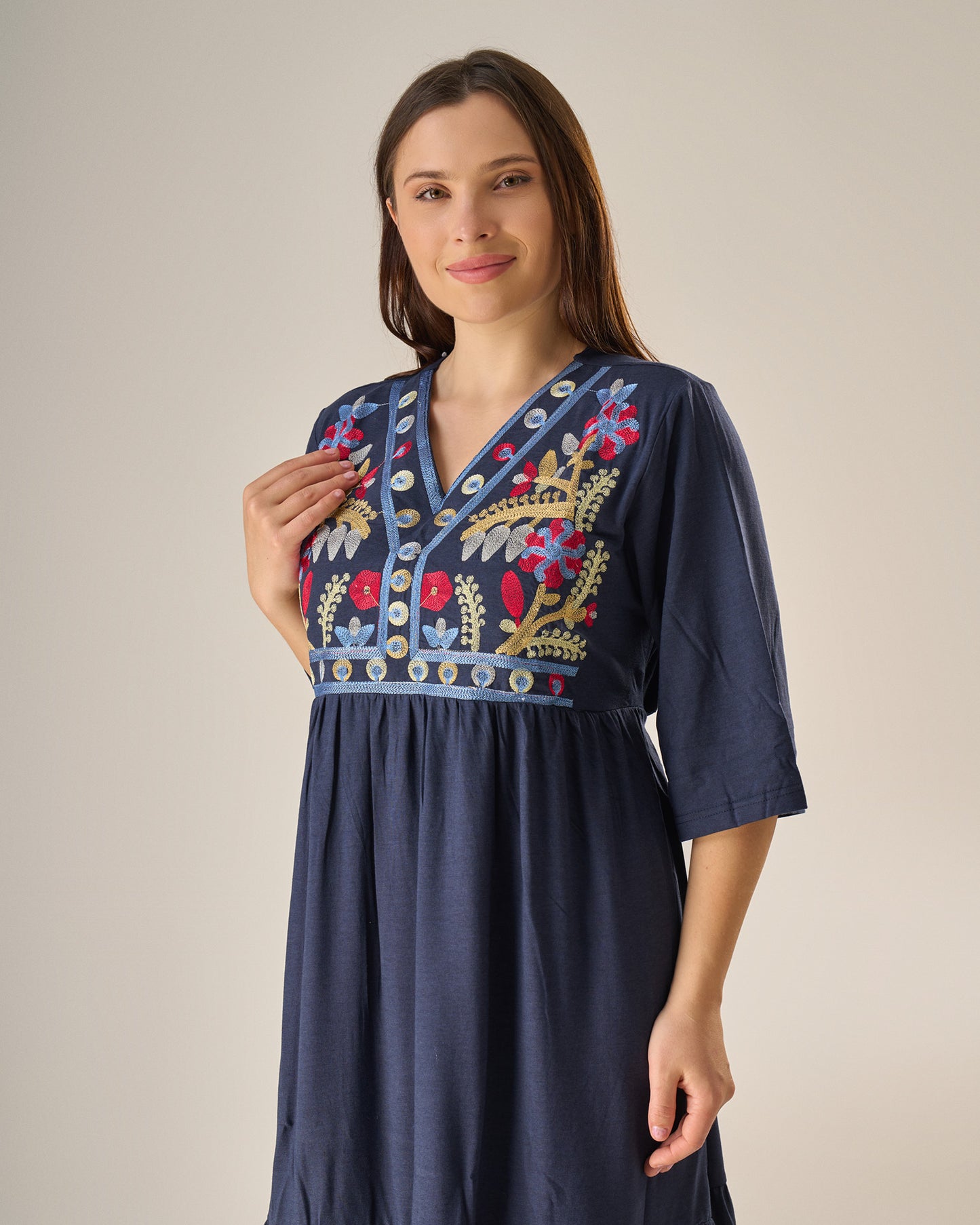 Midnight bloom dress