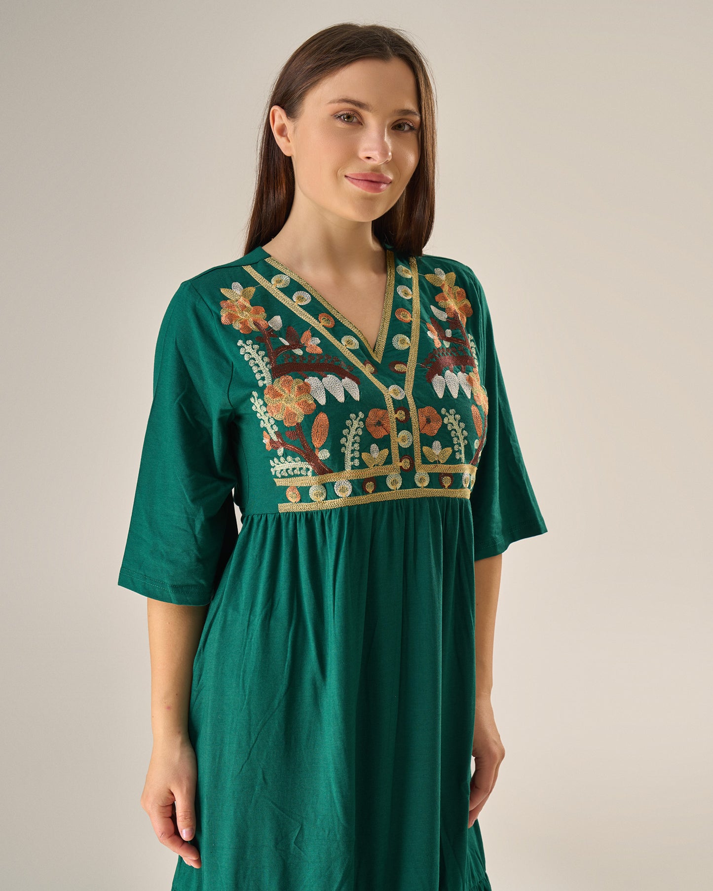 Midnight bloom dress