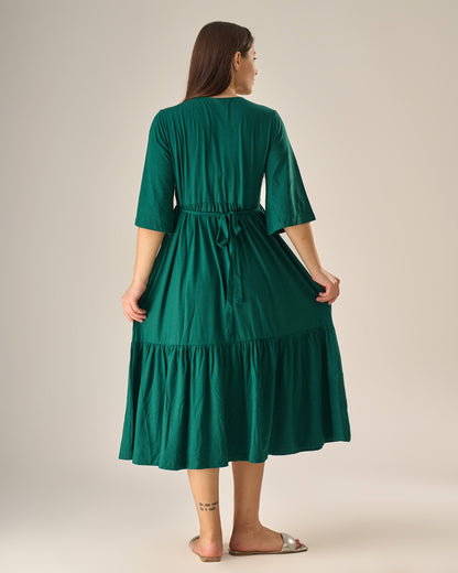 Midnight bloom dress