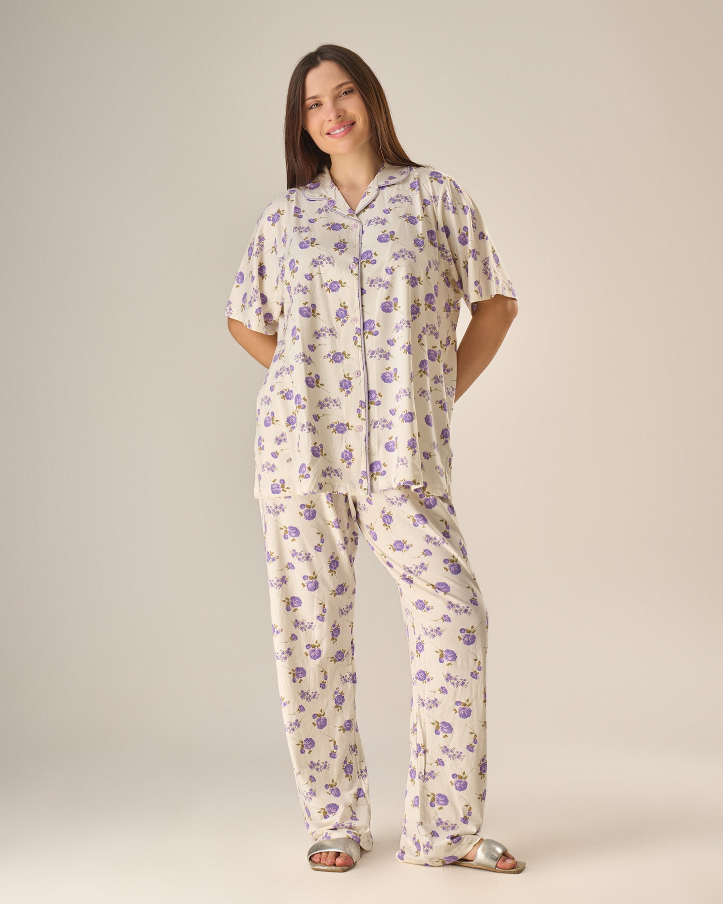 Cozy blossom pyjama