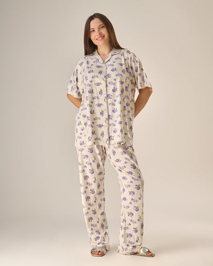 Cozy blossom pyjama