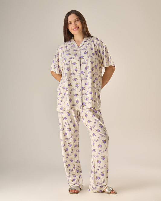 Cozy blossom pyjama