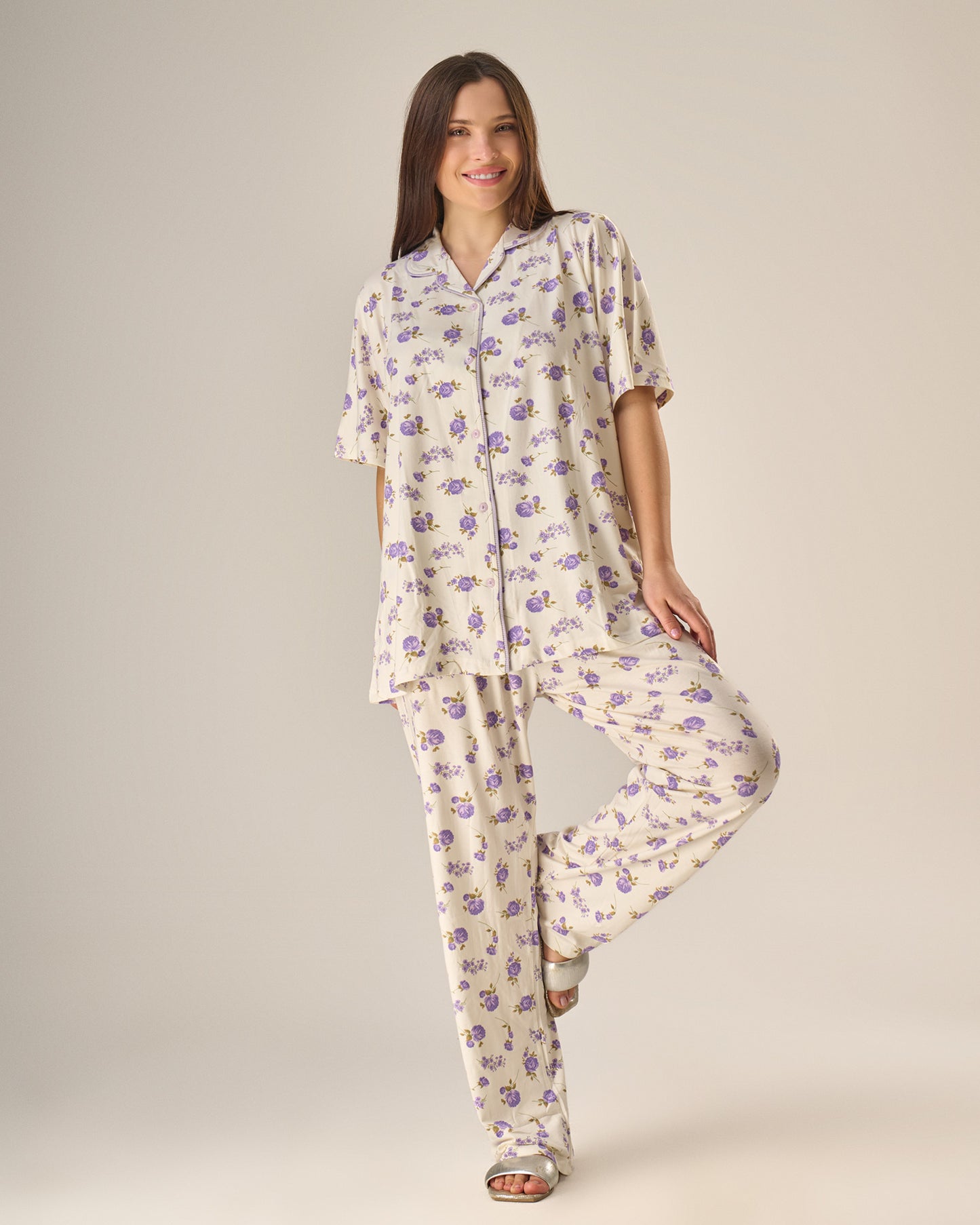 Cozy blossom pyjama