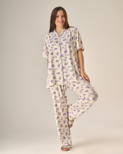 Cozy blossom pyjama