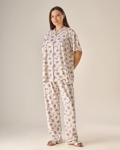 Cozy blossom pyjama