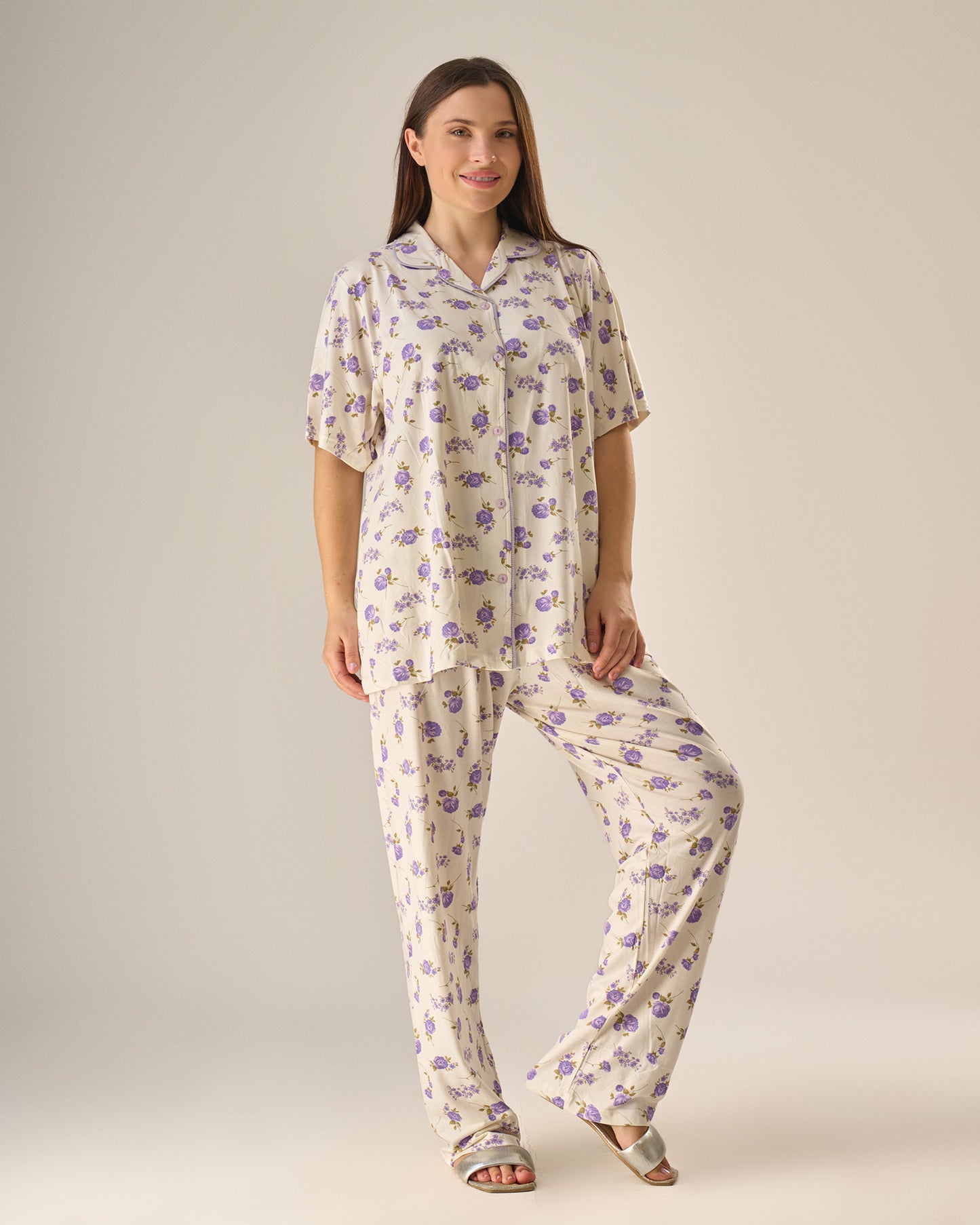 Cozy blossom pyjama