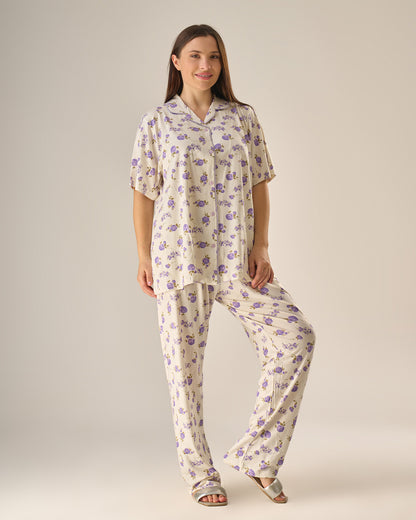 Cozy blossom pyjama