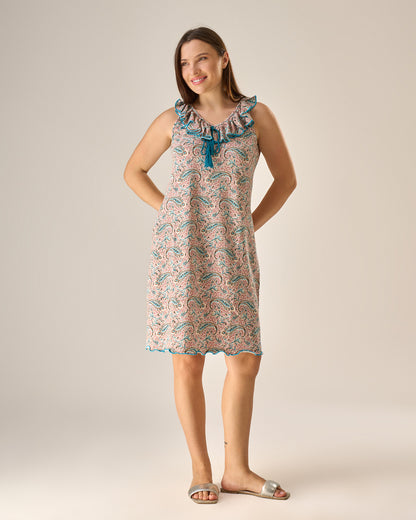 Printed nightgown