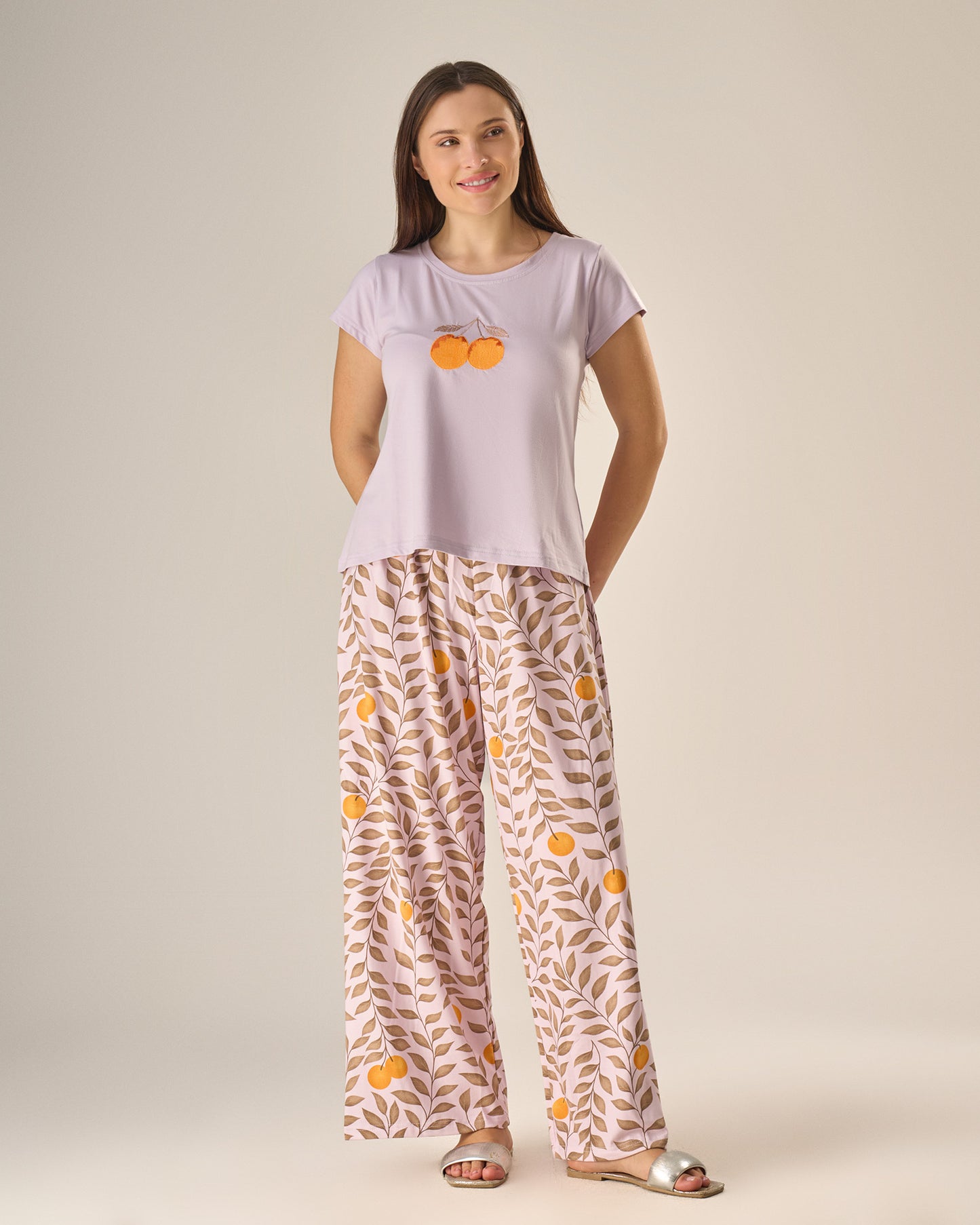 Soft bloom pyjama